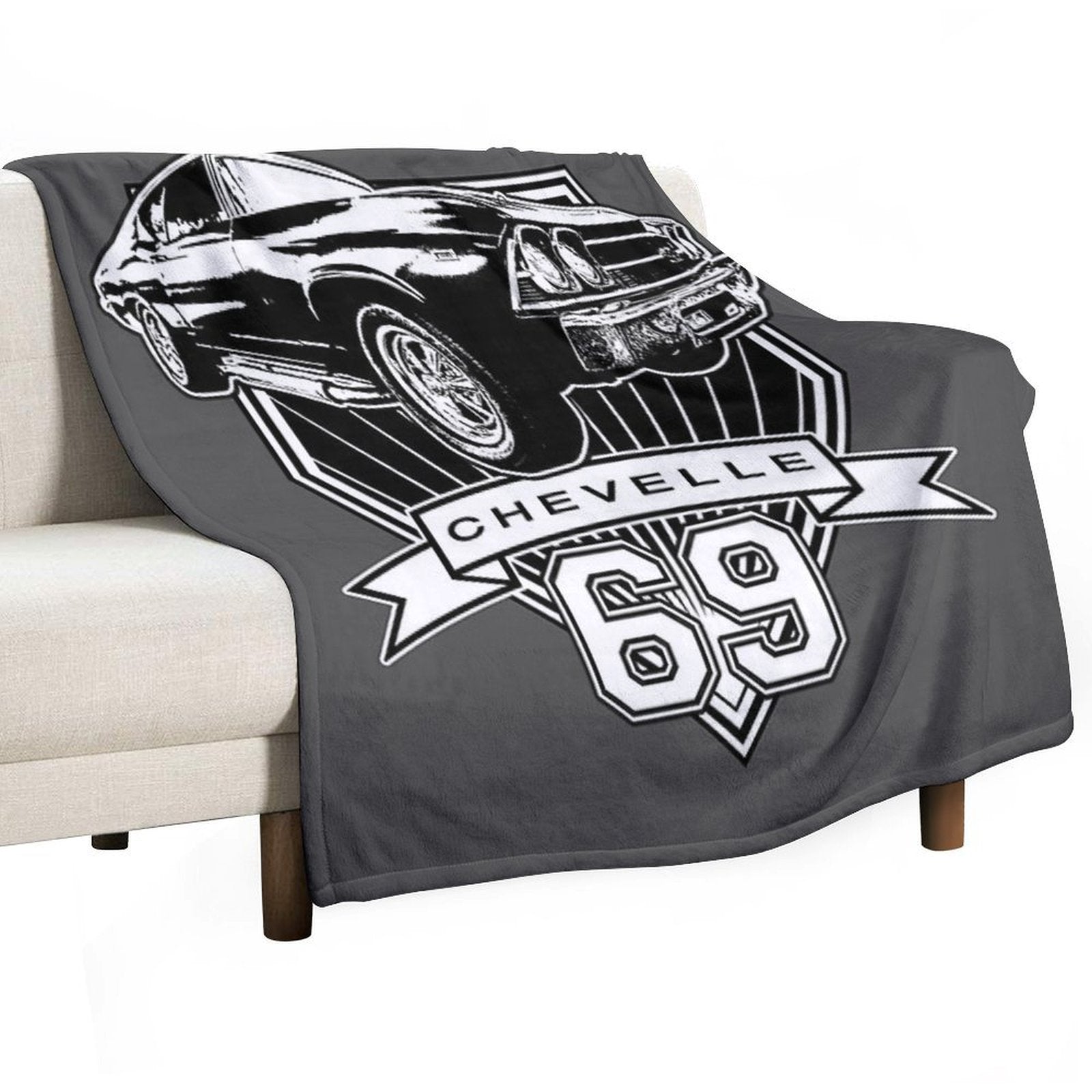69 Chevelle All-season Throw Blanket