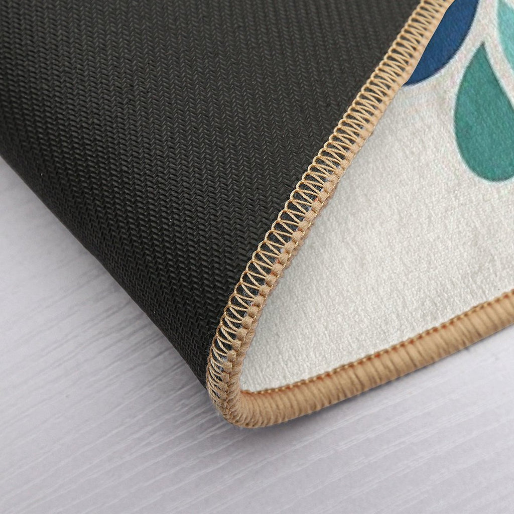 Dreamy Petal  Repositionable Bath Mat