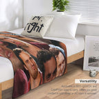 New Girl Meme Plush Throw Blanket