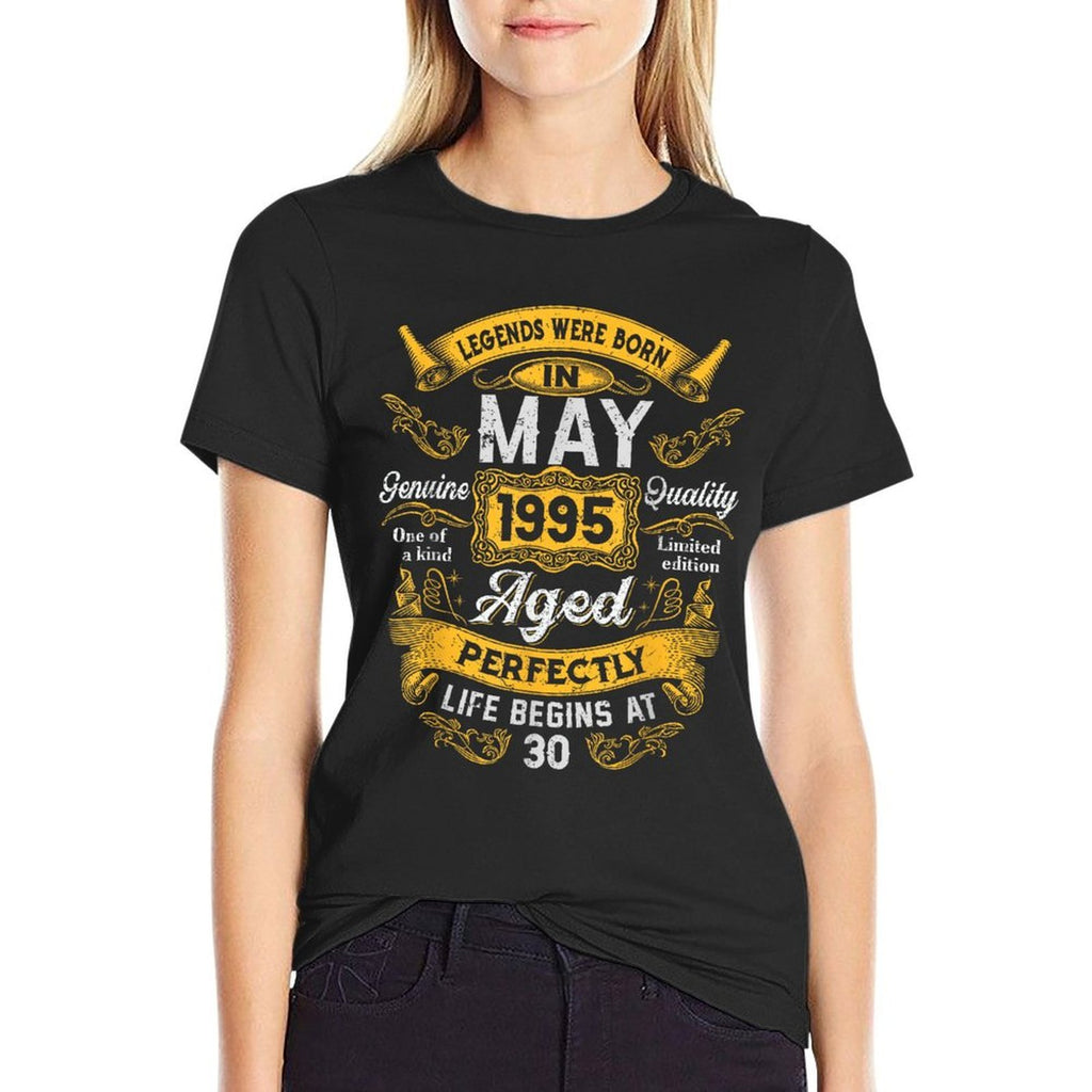30th Birthday The Real Legends May 1995 30 Years Old For Men  Lightweight T-Shirt