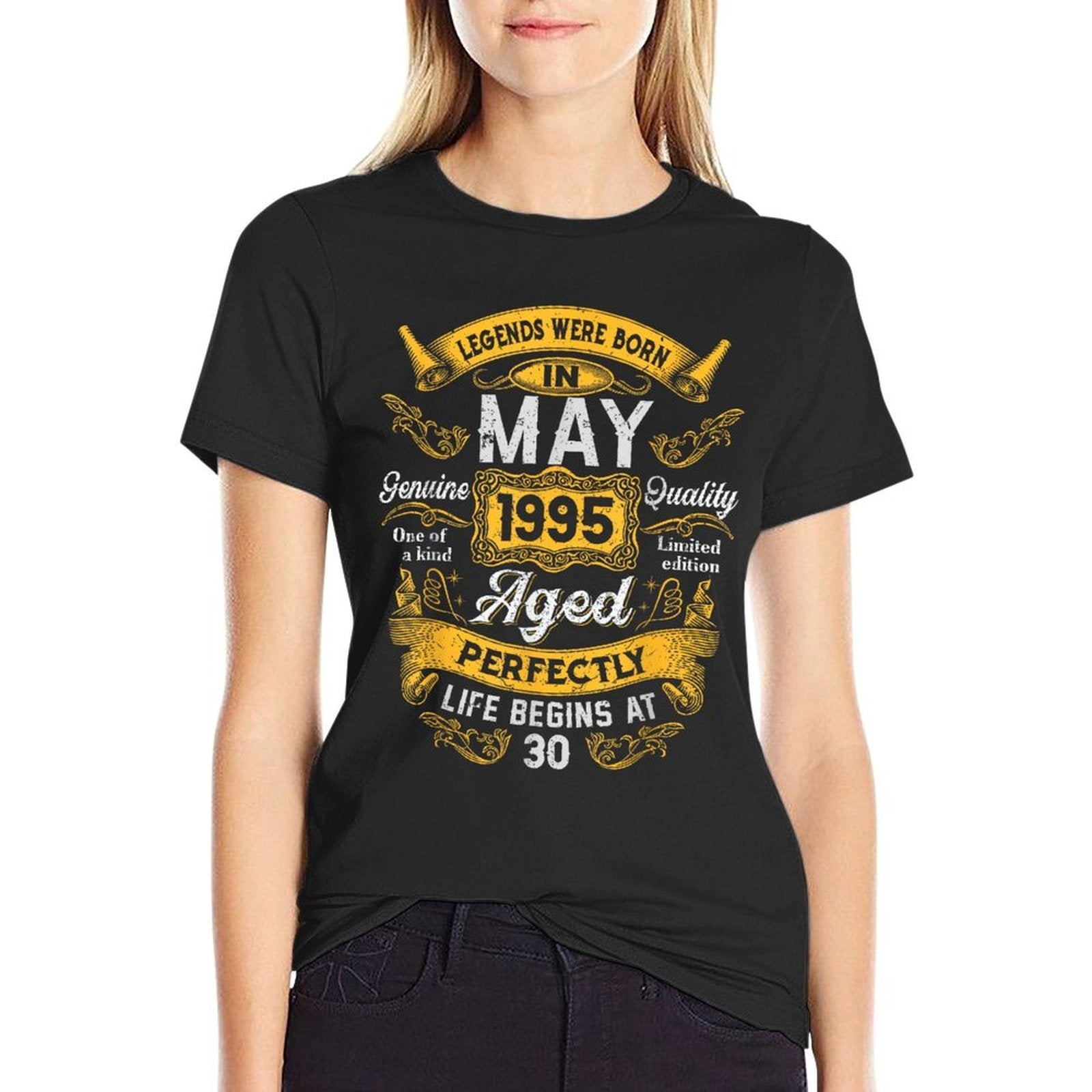 30th Birthday The Real Legends May 1995 30 Years Old For Men  Lightweight T-Shirt