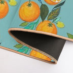 Lady Orange  Slip-Resistant Bath Mat