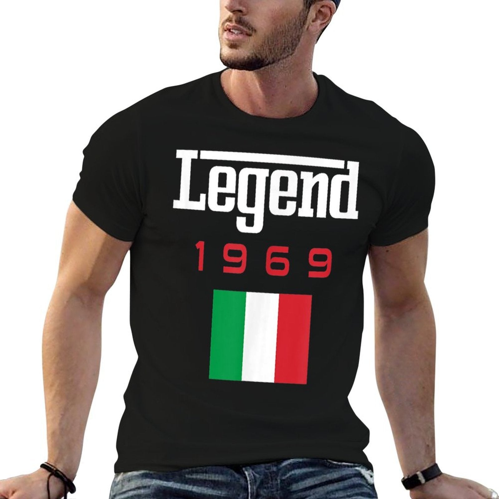 50th Birthday Shirt for Italian Legend Car Guy  Durable T-Shirt