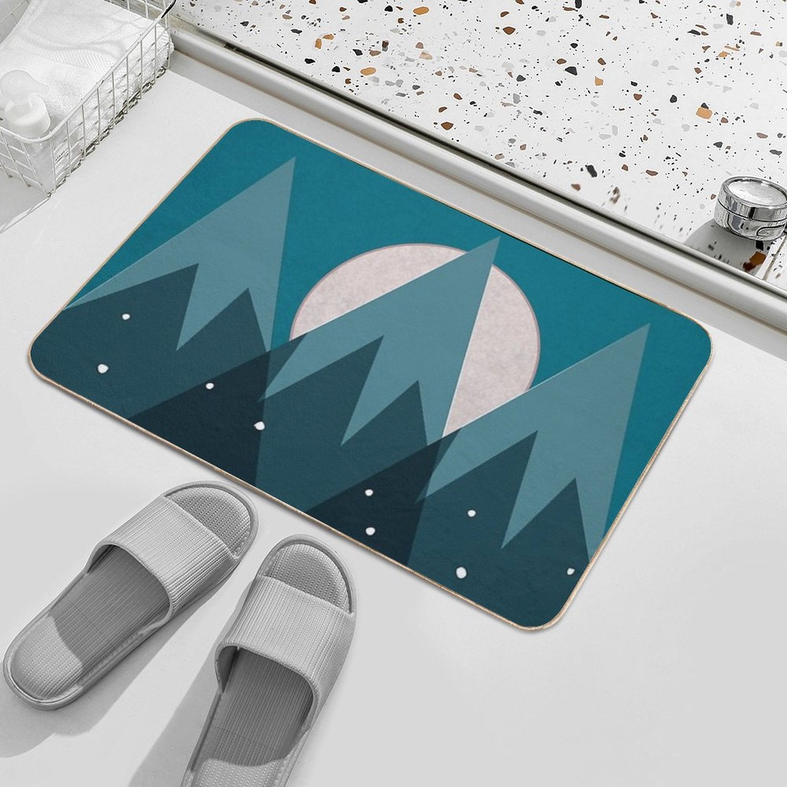 Winterworm  High-Traffic Bath Mat