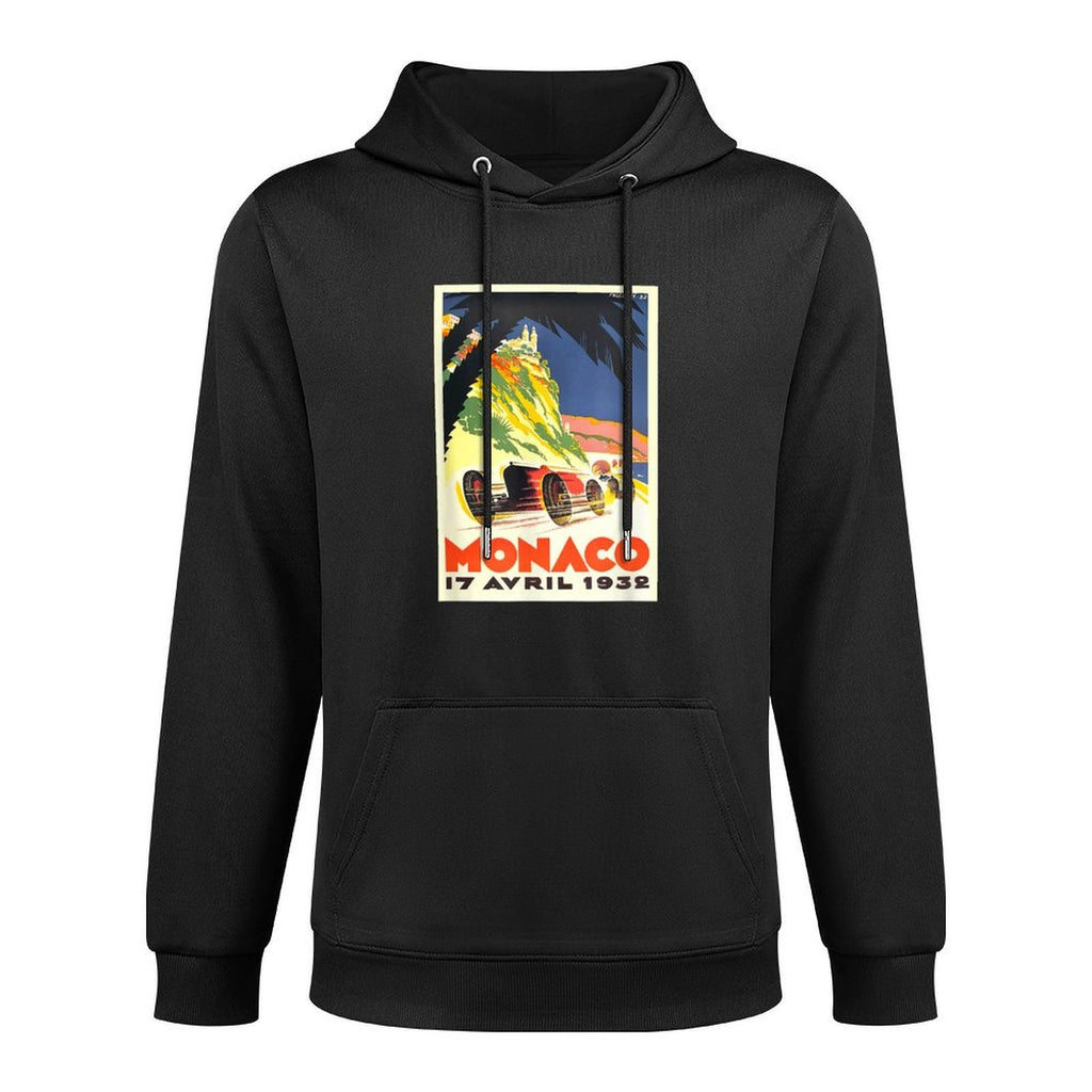 1932 Monaco Racing Vintage Design Customizable Surface Hoodie