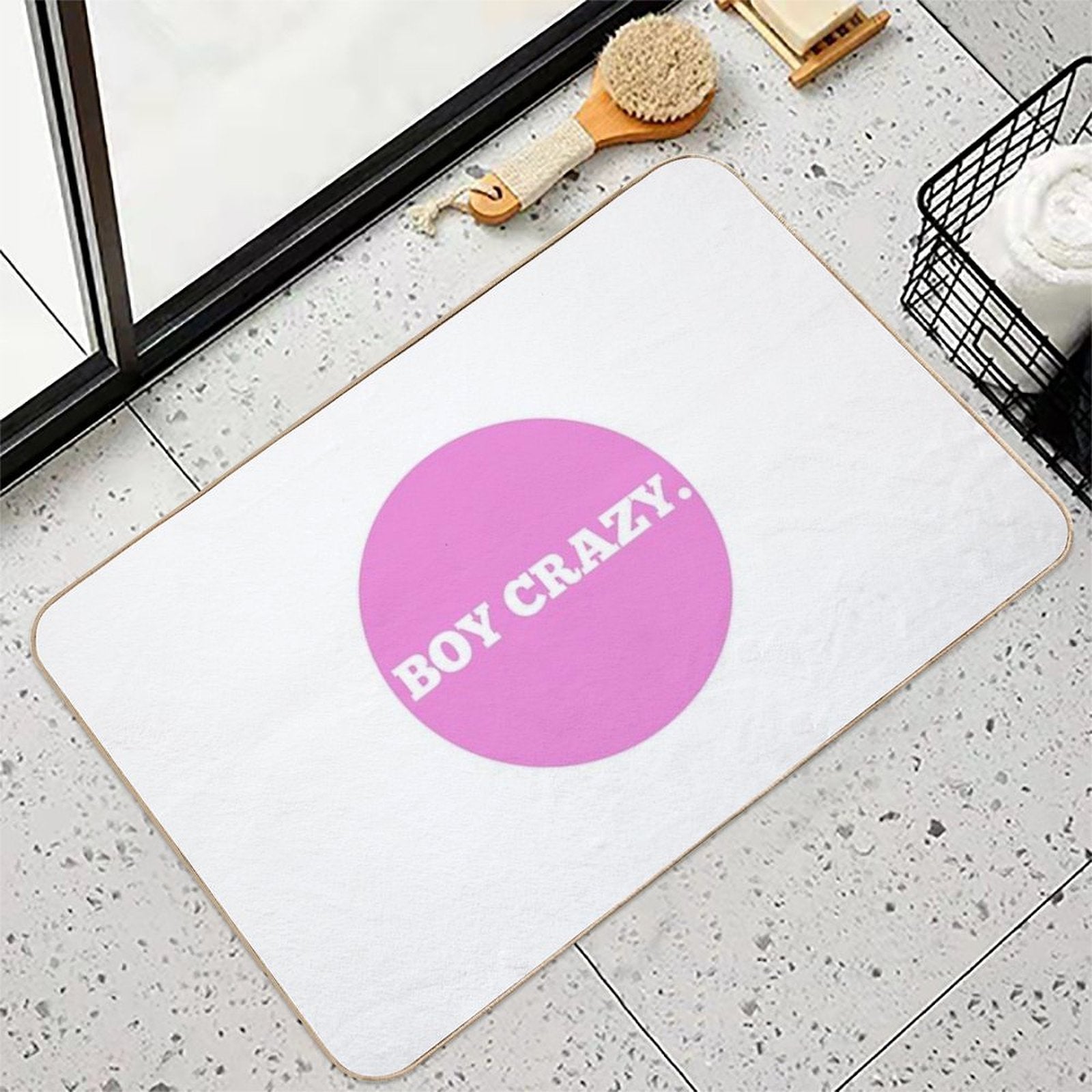 Kesha Boy Crazy Period  Eco-Friendly Bath Mat