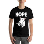 Funny Bull Terrier Art For Men Women English Bull Terrier  Fade-proof Color T-Shirt