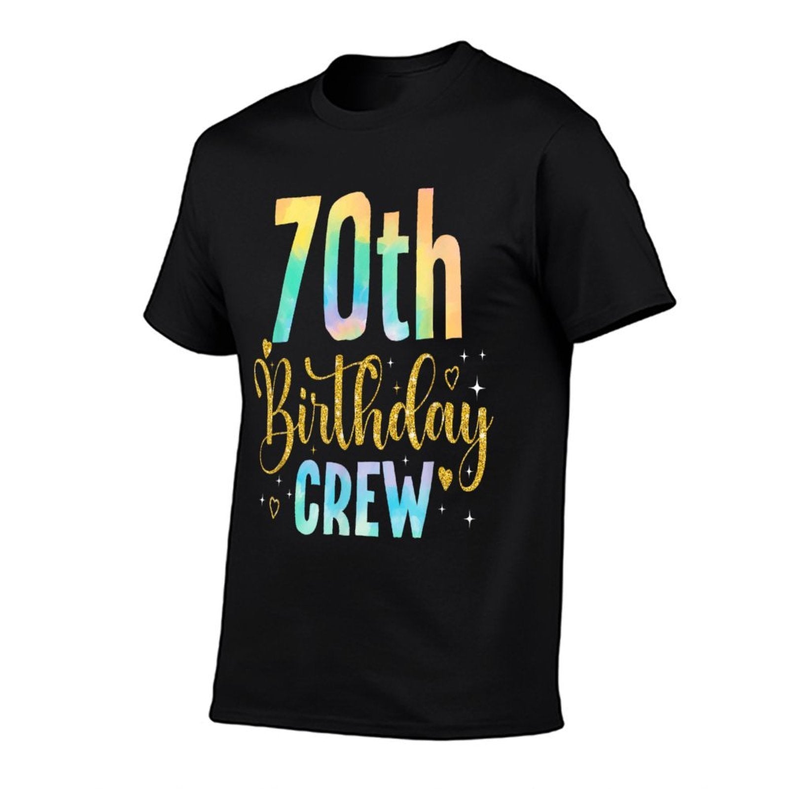 70 Years Old Birthday Party Group Family 70th Birthday Crew  Soft T-Shirt