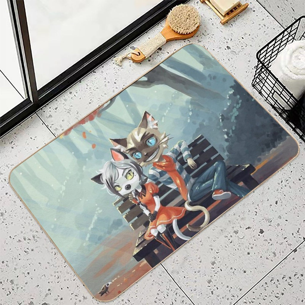 Date  Repositionable Bath Mat