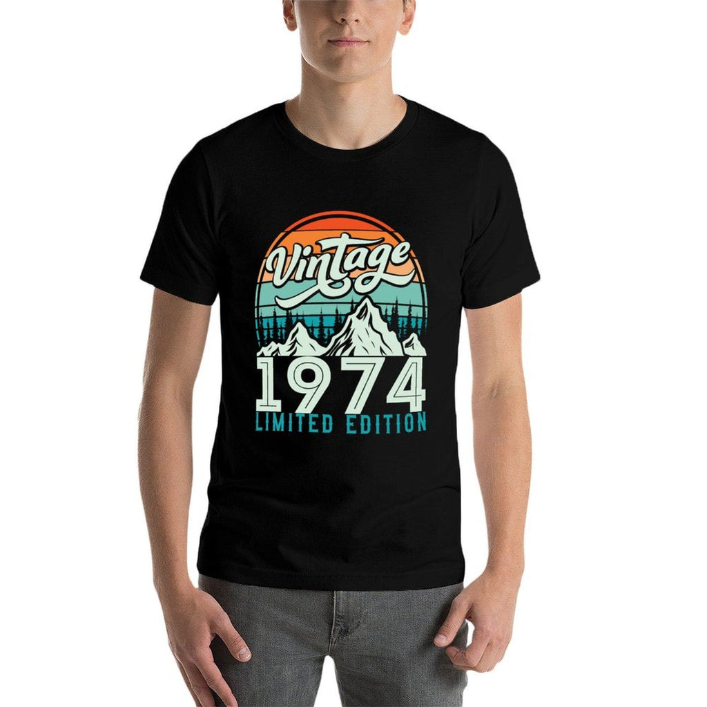 50 Year Old Vintage 1974 Limited Edition 50th Birthday  Easy-care T-Shirt