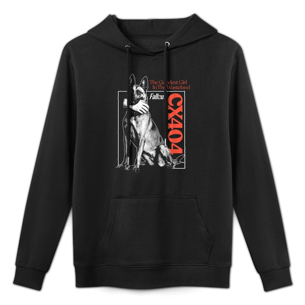 Fallout TV Series CX404 The Goodest Girl Puppy Dog Character Cotton-Polyester Blend Hoodie