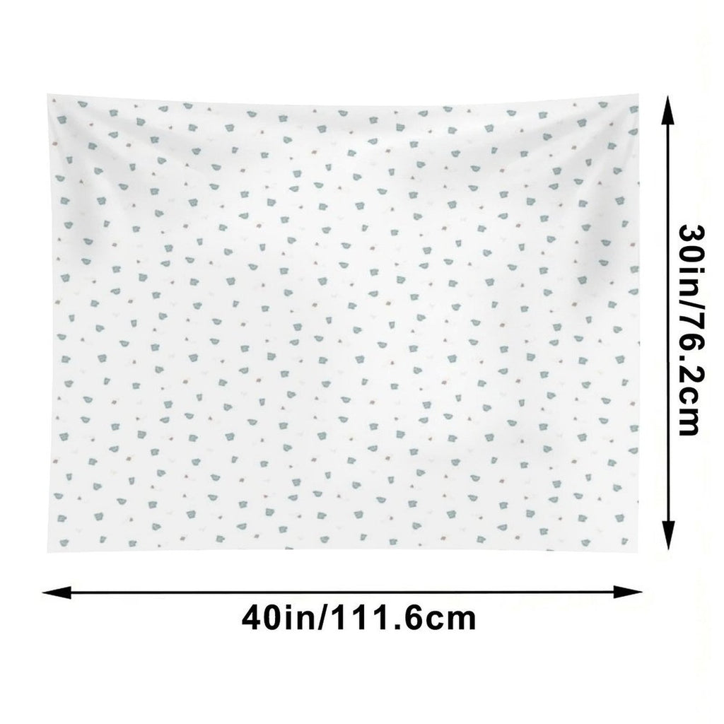 Cosy Drinks  Pattern Tapestry