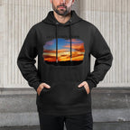Old Town, Maine Magic Hour Early Morning Twilight Sky All-Day Comfort Hoodie