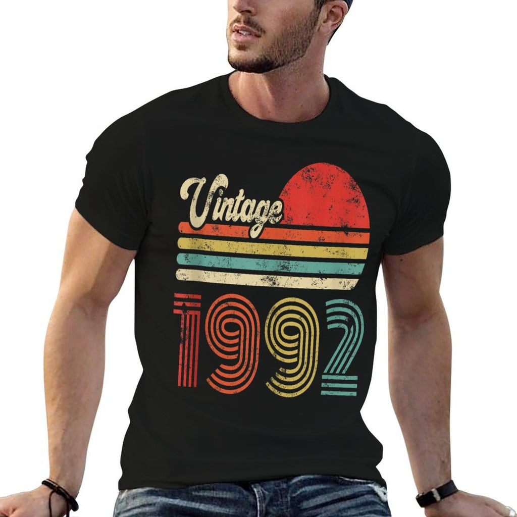 33 Year Old Birthday Vintage 1992 33rd Birthday  Polyester Blend T-Shirt