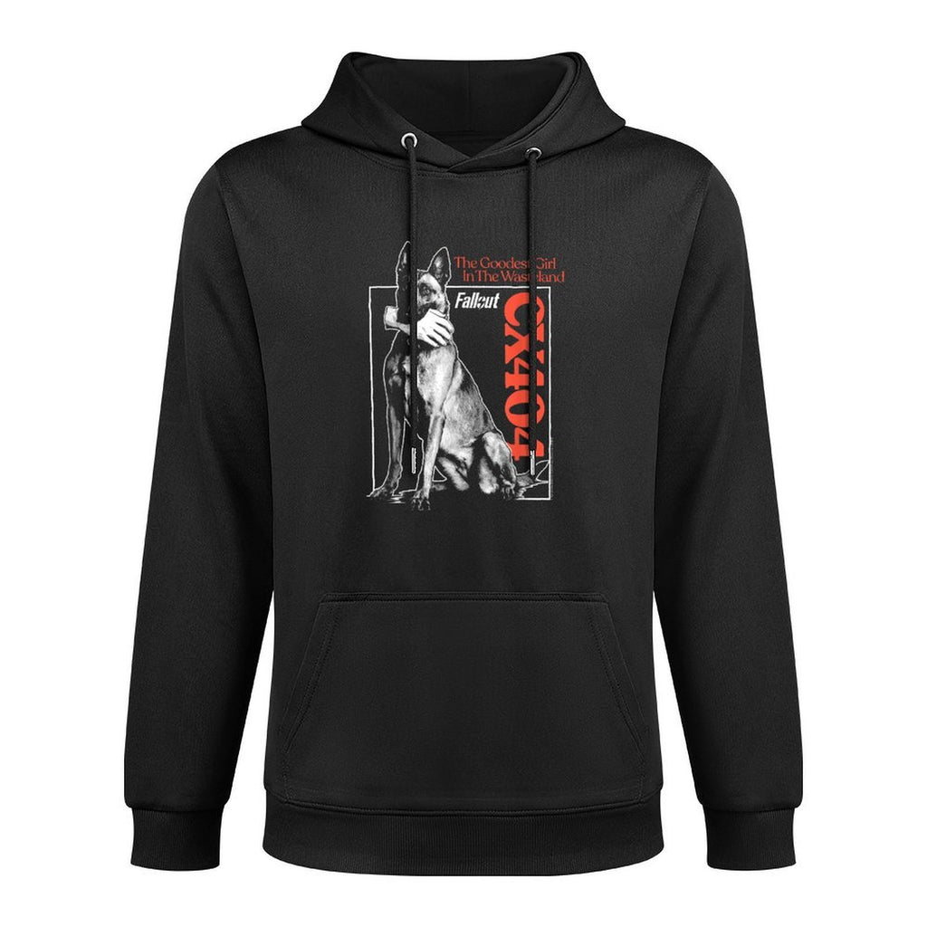 Fallout TV Series CX404 The Goodest Girl Puppy Dog Character Cotton-Polyester Blend Hoodie