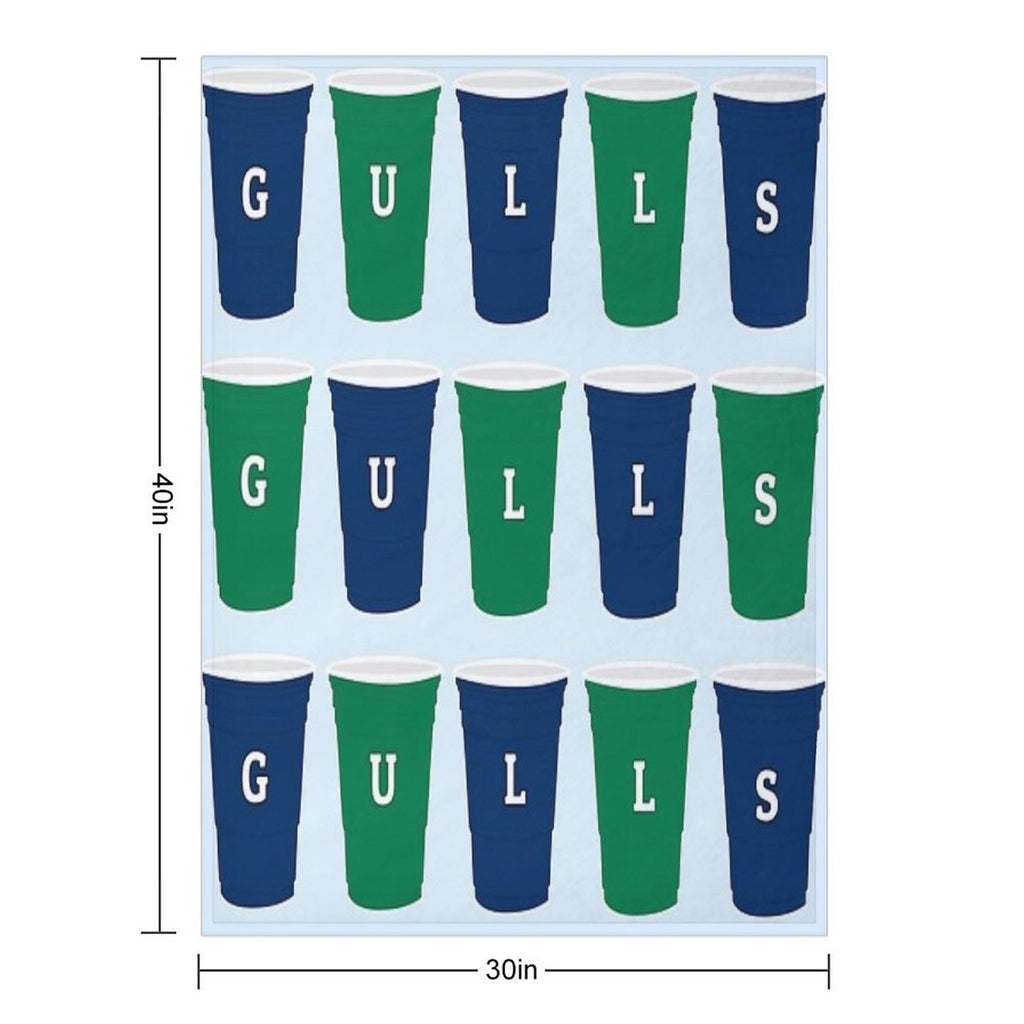 Endicott Gulls Tapestry Premium Throw Blanket