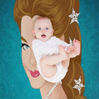 Empress Sissi Plush Throw Blanket