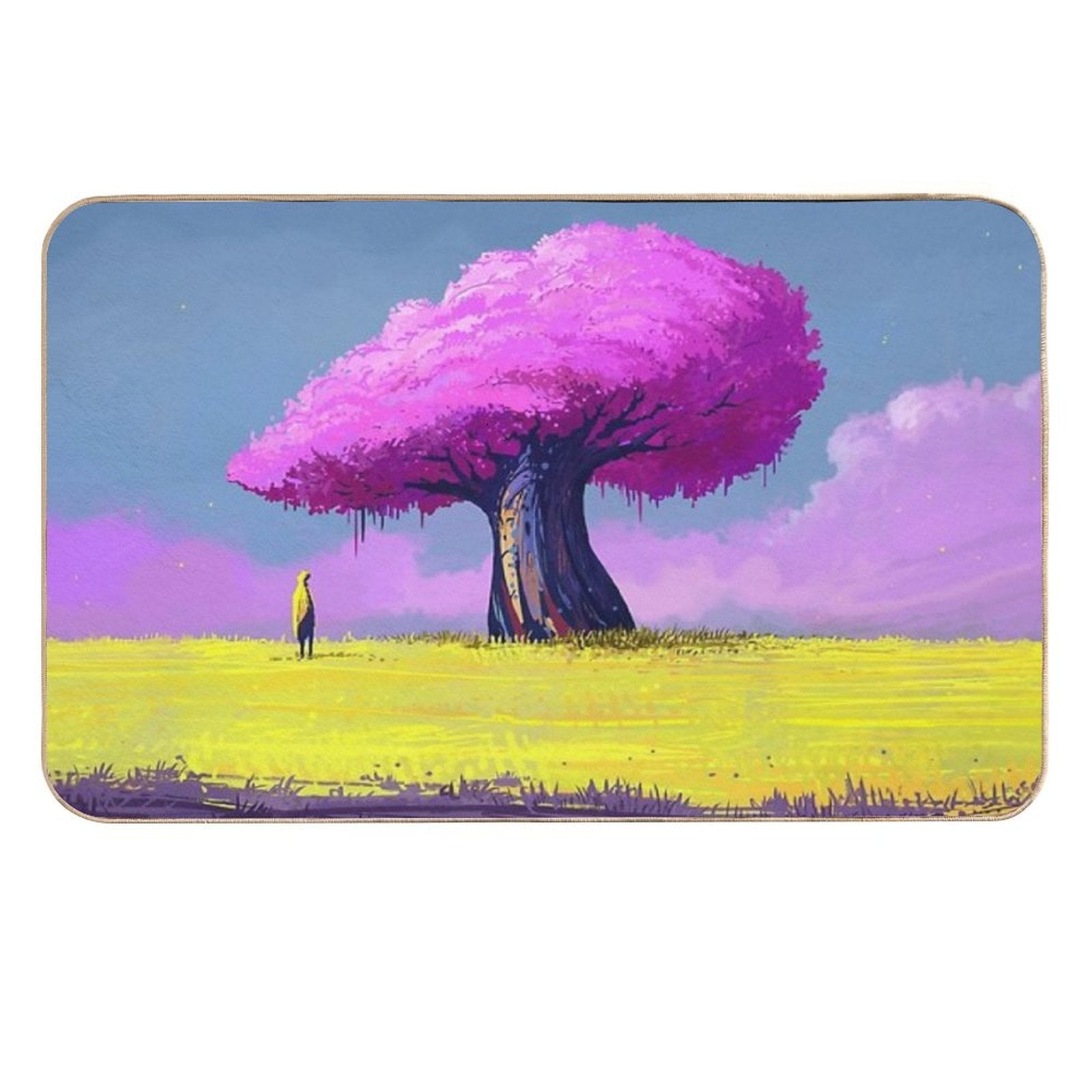 Sakura And Steppe Durable Bath Mat