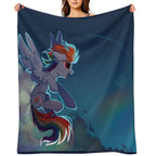 Rainbow Dash Comfort Throw Blanket
