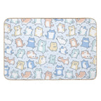 Kitty Dance Off!  Absorbent Bath Mat