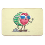 Watermelon Skater  Anti-Trip Bath Mat