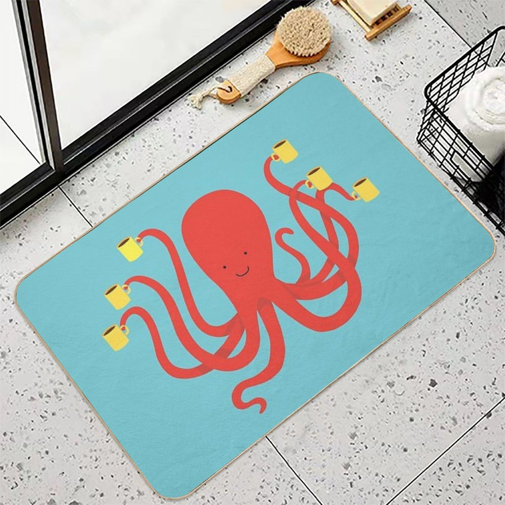 More Coffee  Versatile Bath Mat