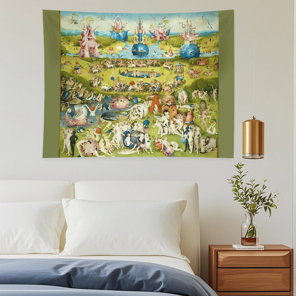HD Garden of Earthly Delights, by Hieronymus Bosch HIGH DEFINITION Tapestry