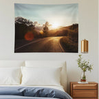 Road at Sunset Tapestry