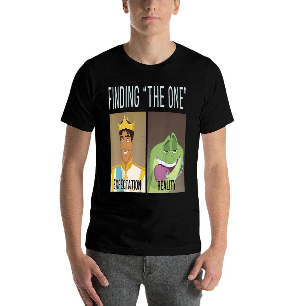 Disney Princess And The Frog Naveen Finding The One Meme  Graphic-printed T-Shirt