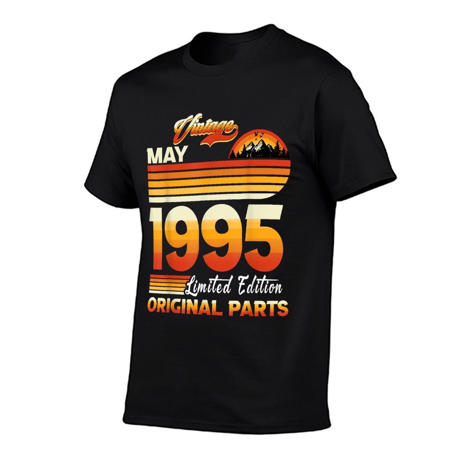 30 Years Old Retro Vintage May 1995 Funny 30th Birthday  Oversized Silhouette T-Shirt