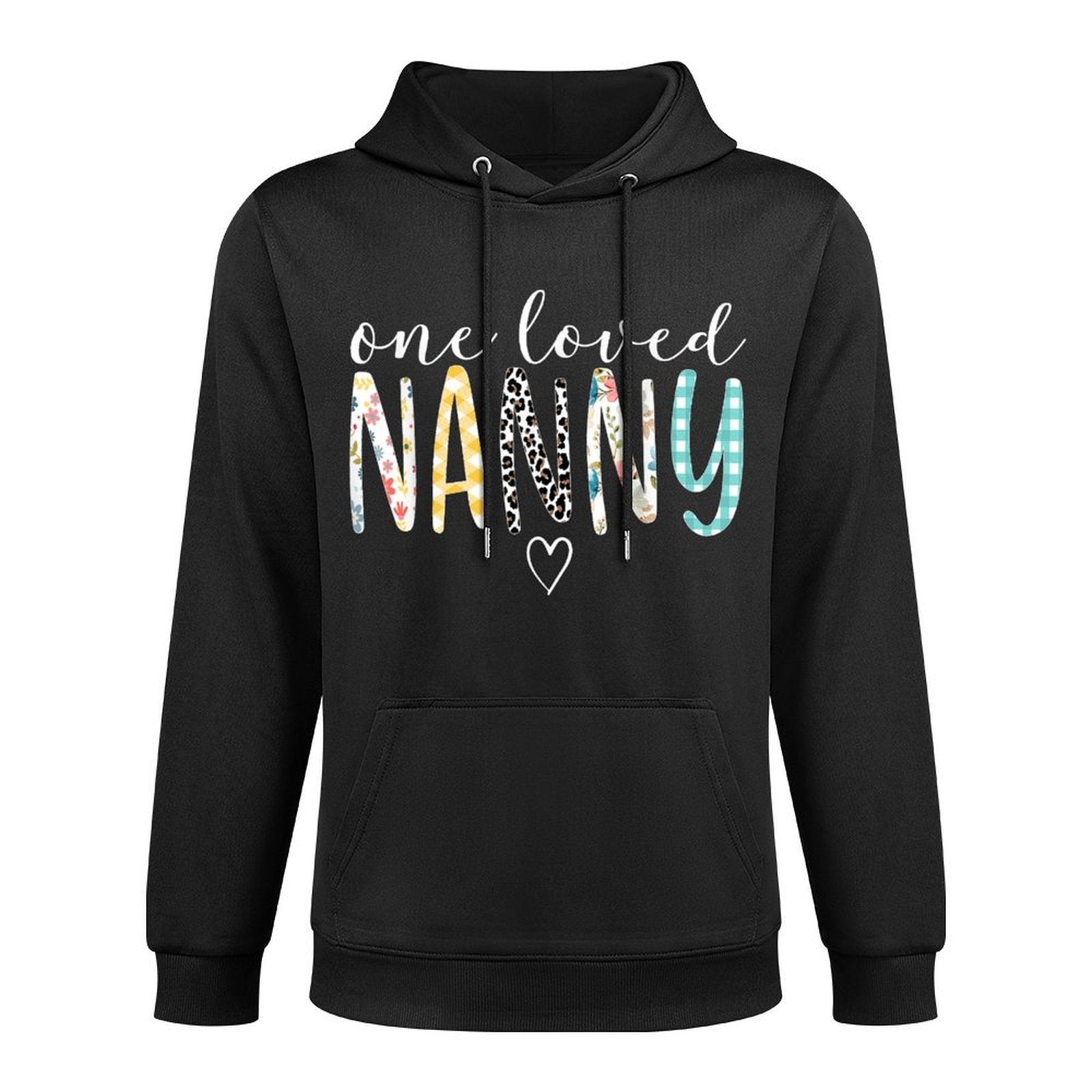 Nanny Gifts Women One Loved Nanny Mother&#39;s Day Layering Staple Hoodie