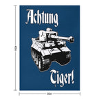 Tiger Tanks Ww2 Germany Quick-dry Throw Blanket