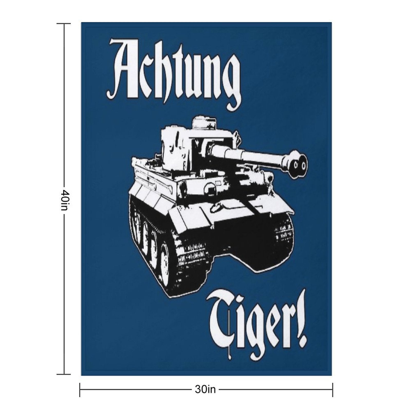 Tiger Tanks Ww2 Germany Quick-dry Throw Blanket