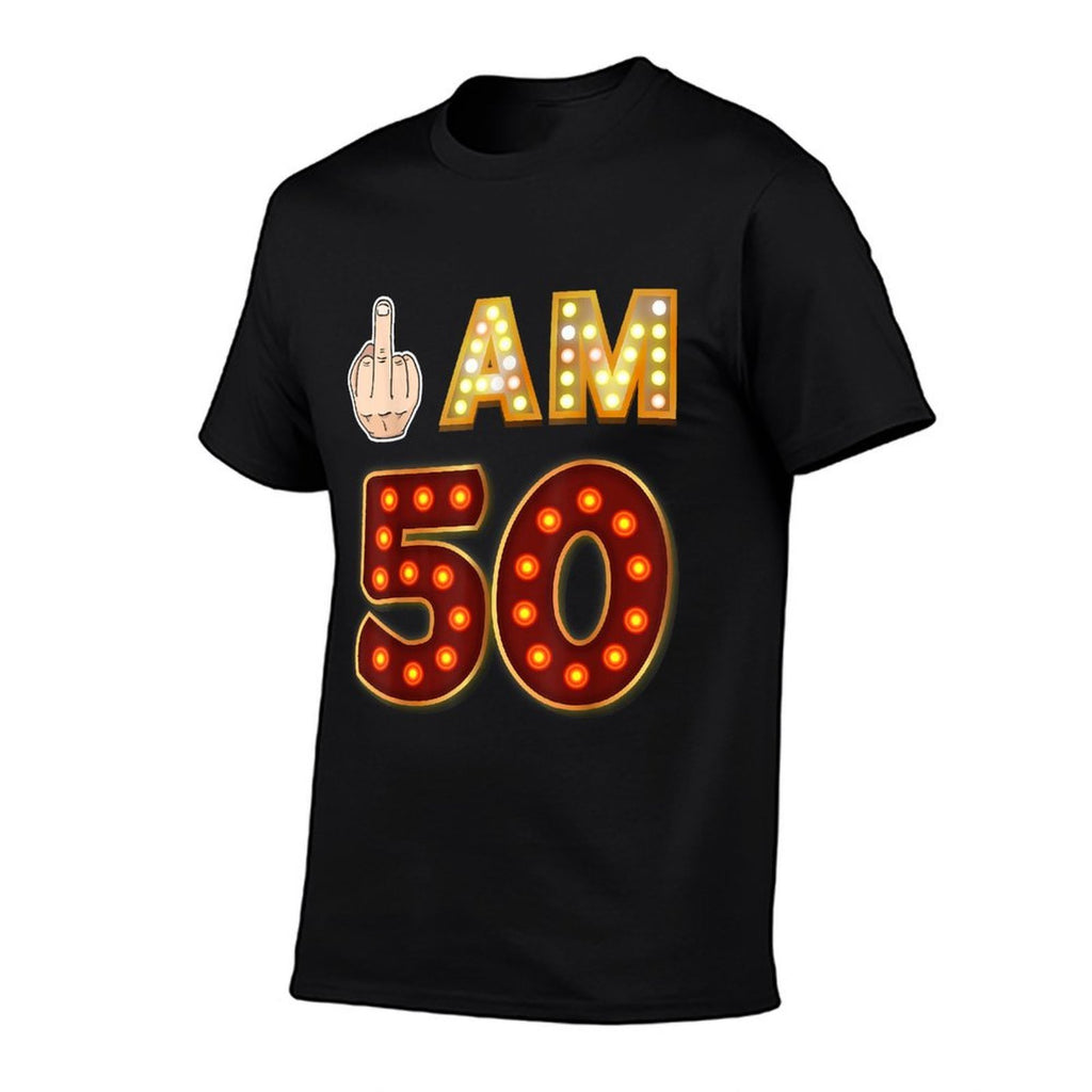 50TH BIRTHDAY T Vintage Retro Style  Graphic-printed T-Shirt