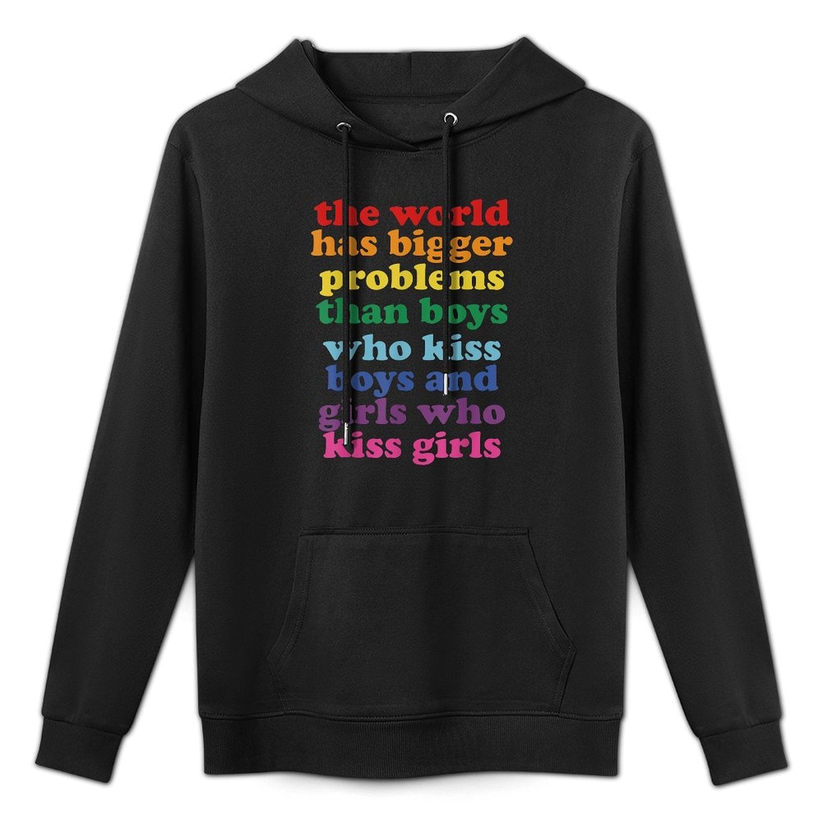 The World Has Larger Problems LGBT Gay Gay Pride Easy Care Hoodie