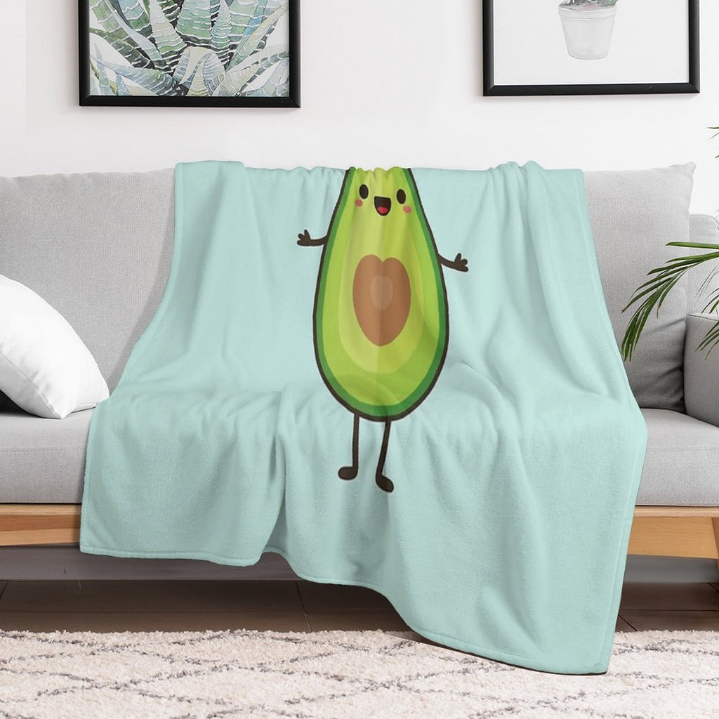 Avo-cuddle Shrink-resistant Throw Blanket