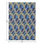 Patchwork Quilt Easy Care Throw Blanket