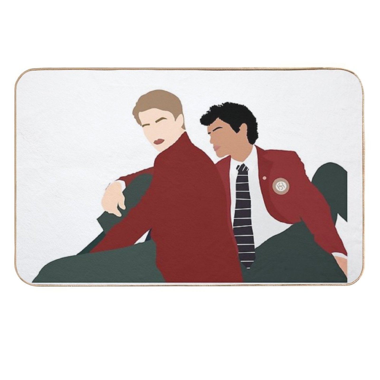 Young Royals  Simon And Wilhelm  Pet-Safe Bath Mat