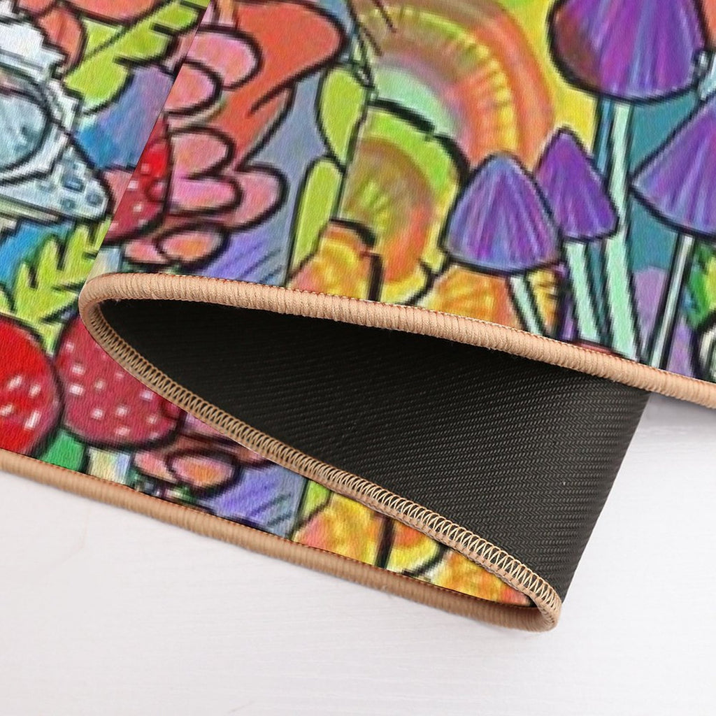 Overnight A Forest Appeared  Non-Slip Bath Mat