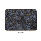 Fit In (moonlight Blue)  Easy Maintenance Bath Mat