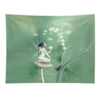 Lily of The Valley Flower Fairy Tapestry