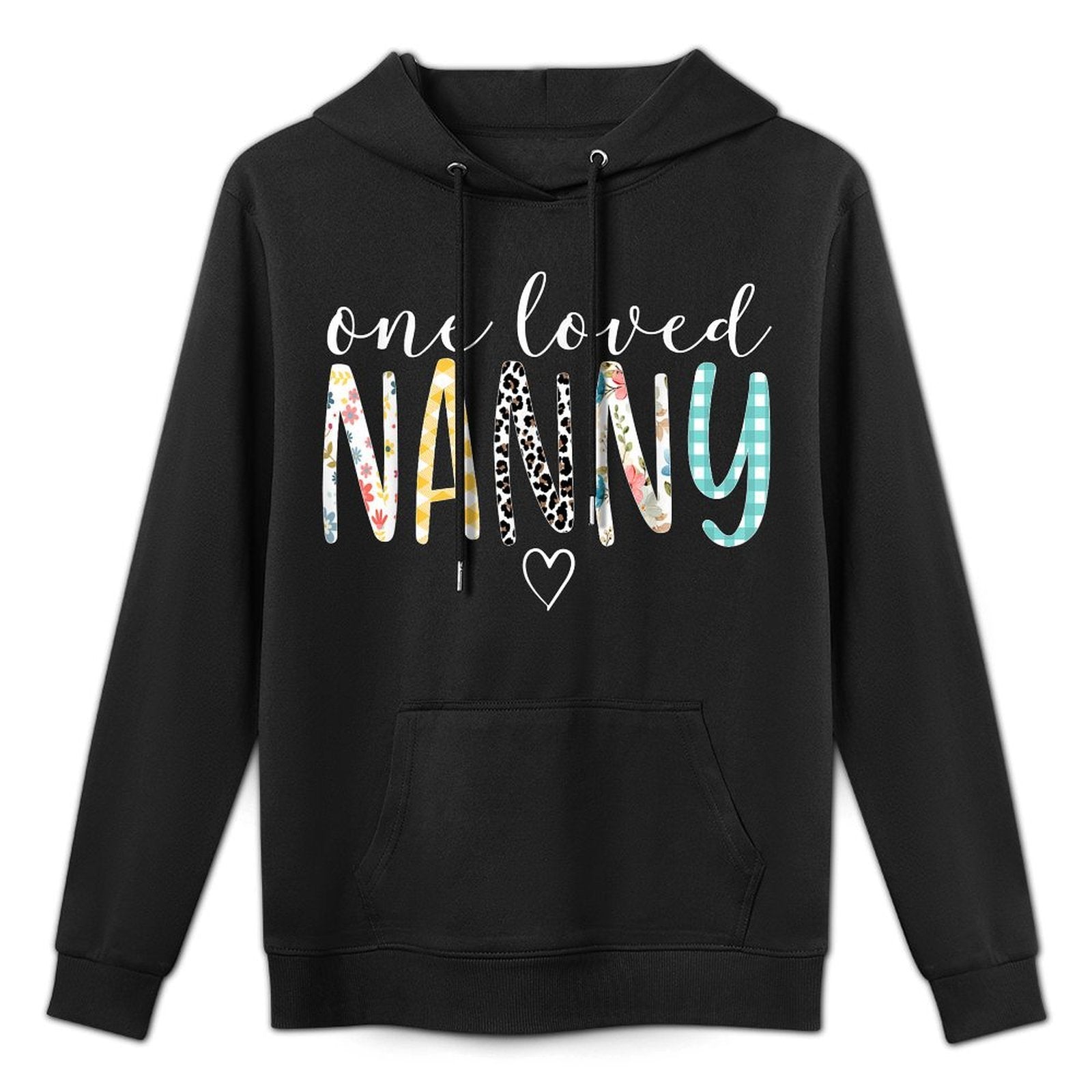 Nanny Gifts Women One Loved Nanny Mother&#39;s Day Layering Staple Hoodie