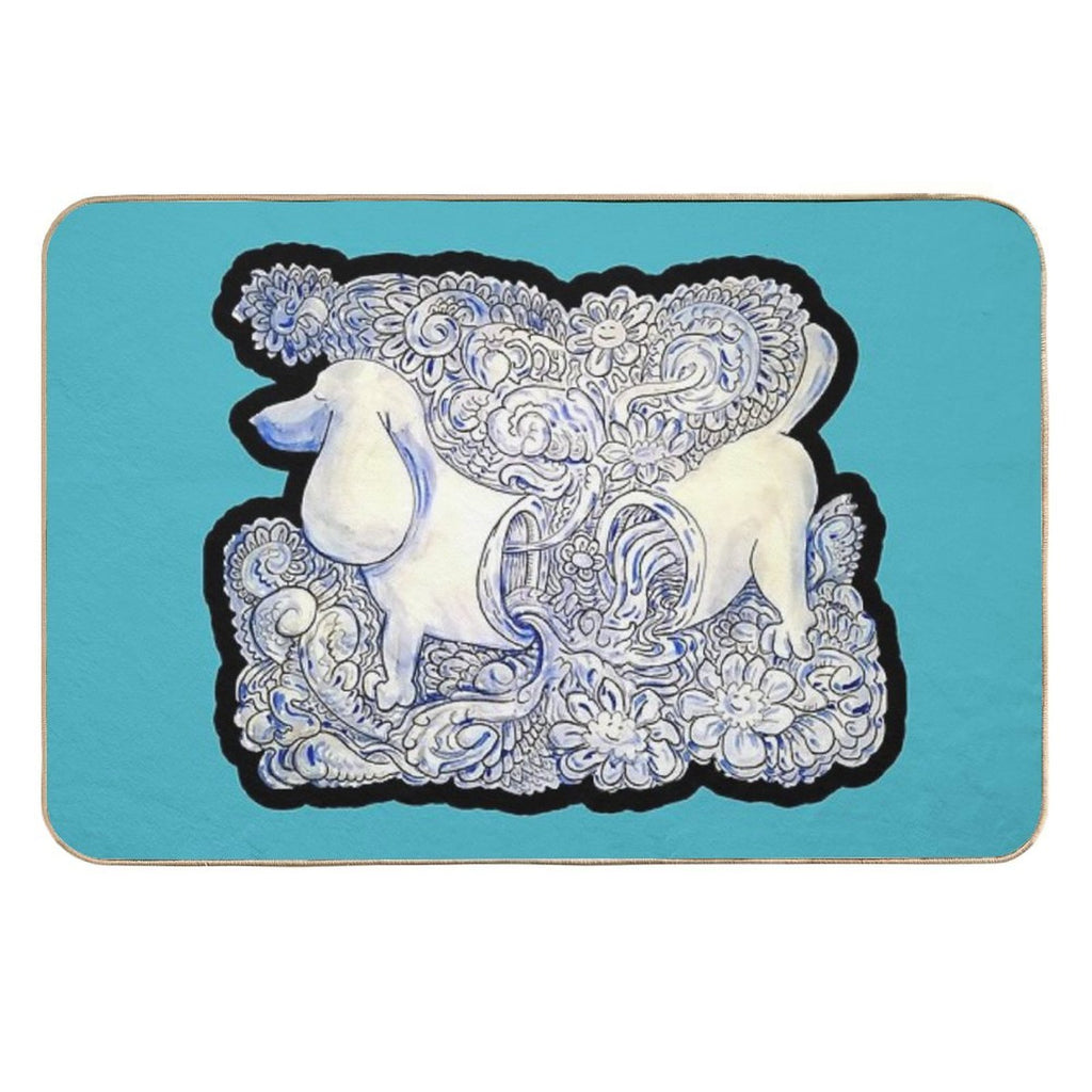 Mystic Weiner  Dirt-Trapping Bath Mat