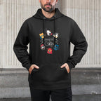Dungeons And Cats Machine Washable Hoodie