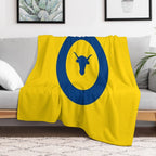 Oxford U's Retro Mod Roundel Multi-functional Throw Blanket