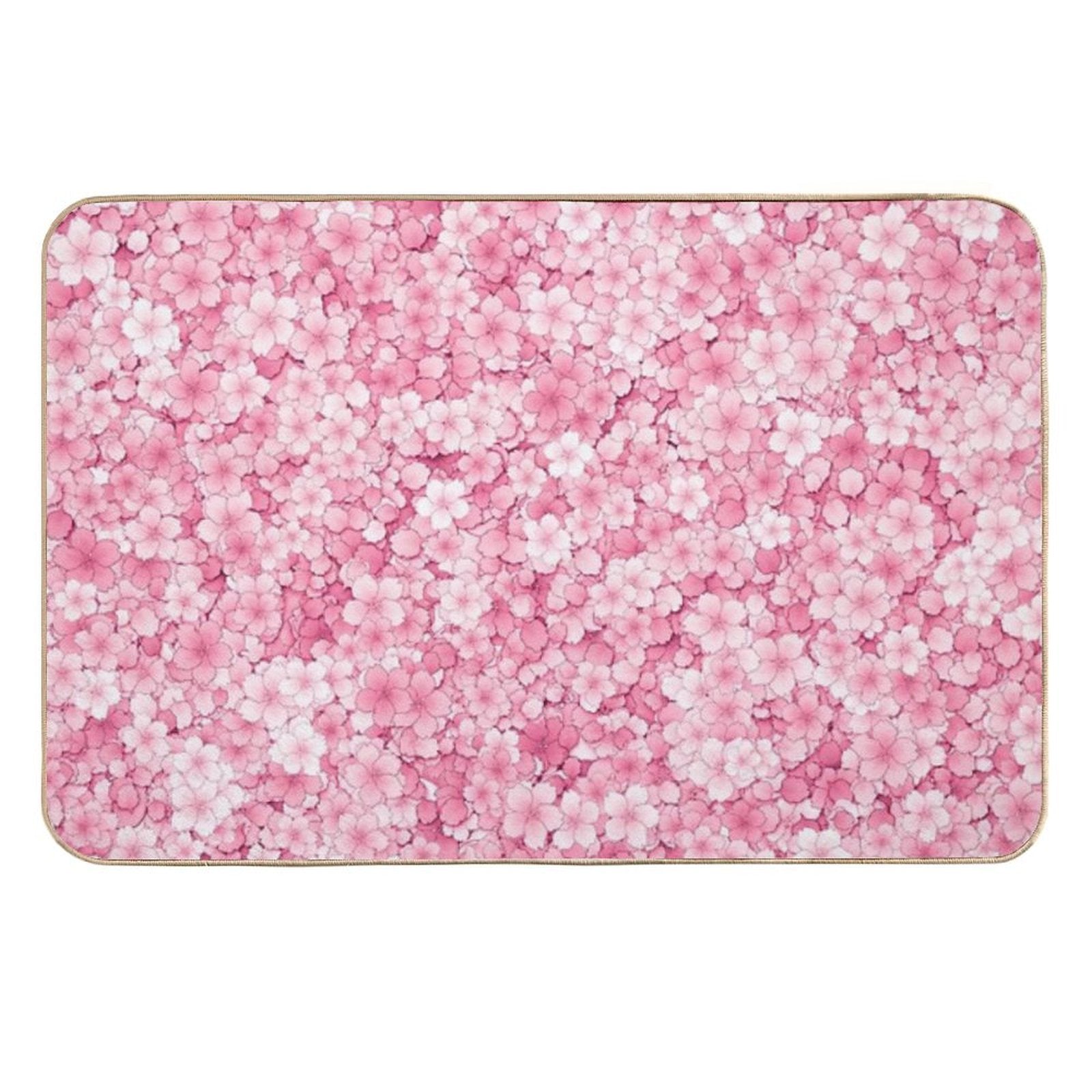 Falling Sakura Cherry Blossom  Odorless Bath Mat