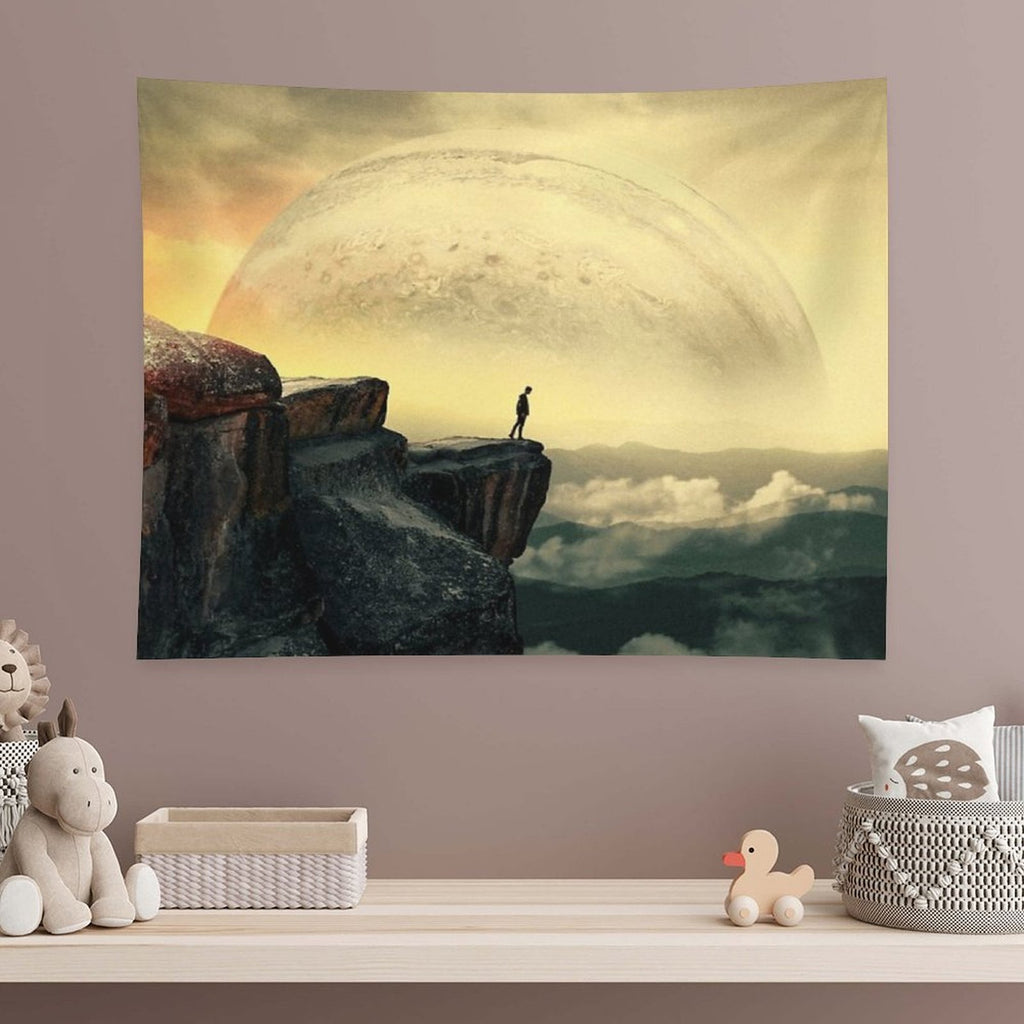 Space Mountain Tapestry