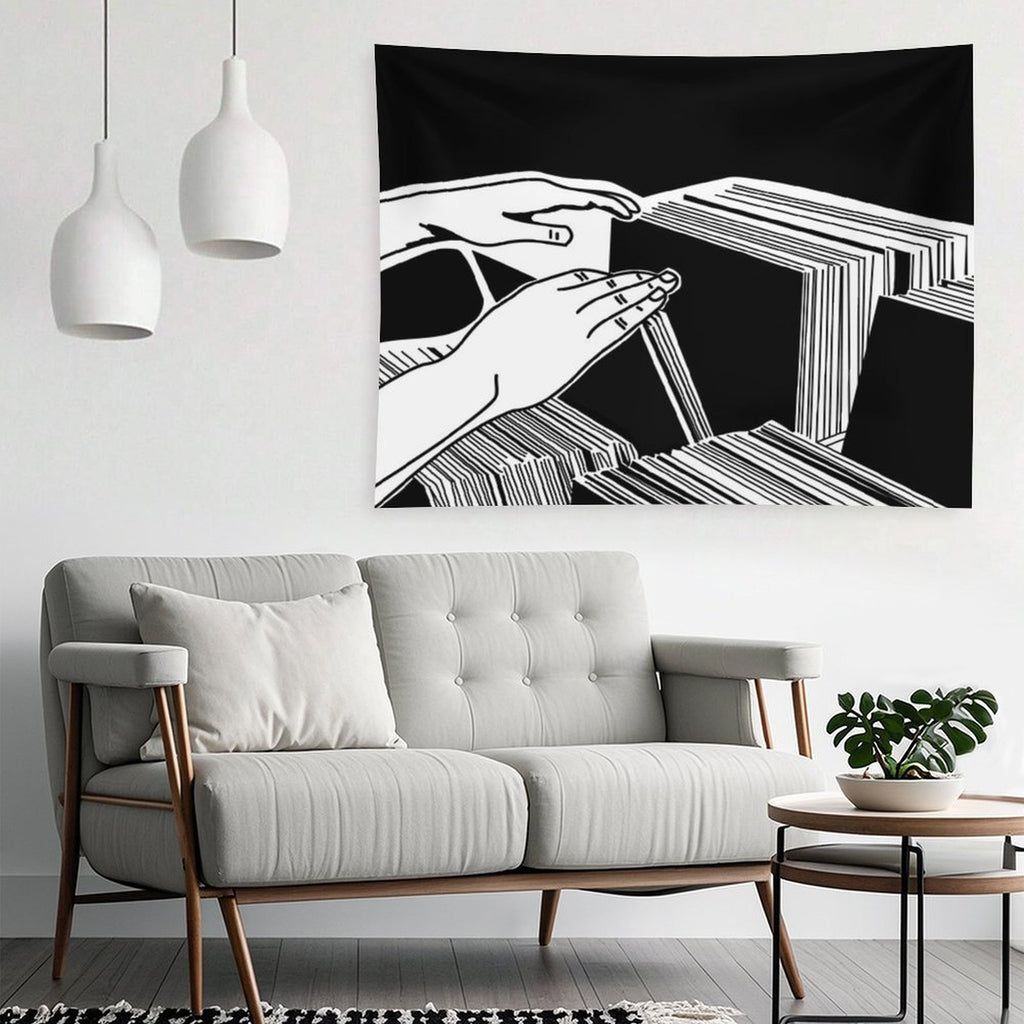 Crate Digger - Vinyl Records Tapestry