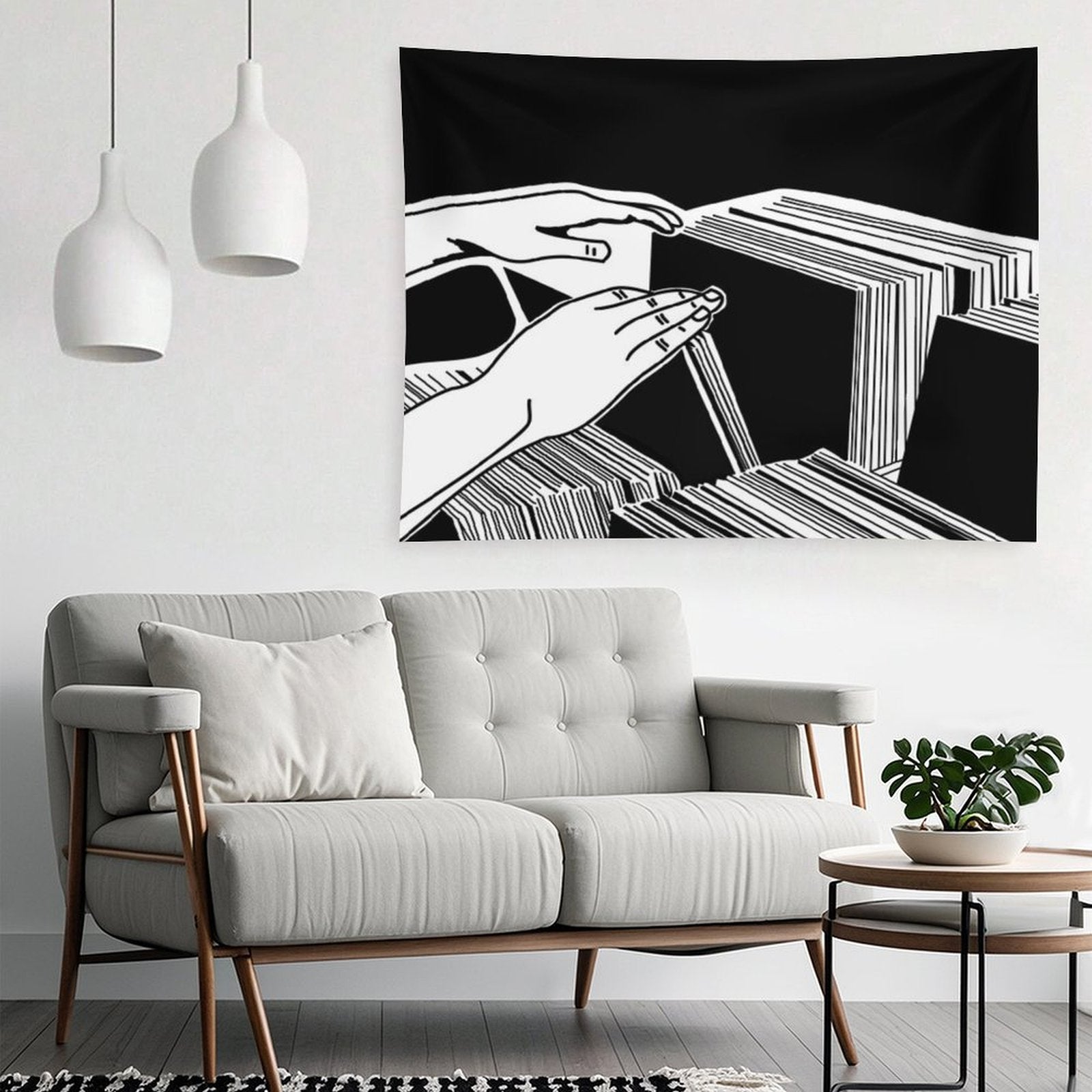 Crate Digger - Vinyl Records Tapestry