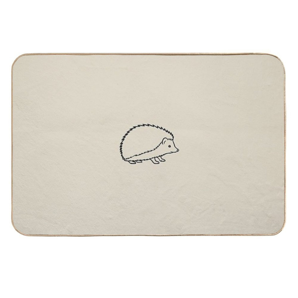 Softy Hedgehog  Easy Maintenance Bath Mat